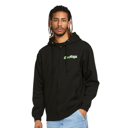 Cro mags green logo zip - cro-mags,