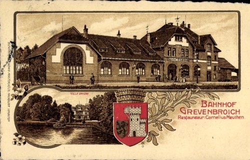 Wappen litho grevenbroich - wappen, im