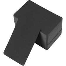 150 Schwarz Karteikarten