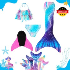 Kinder flosse Meerjungfrauen Kind Bikini Mermaid Meerjungfrau Monoflosse S-L