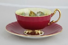 Porzellan Tasse + Untertasse