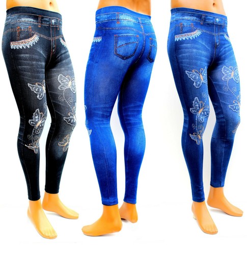 Damen leggings jeanslook - damen,