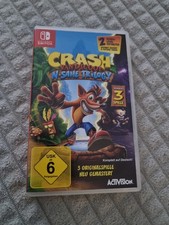 Crash Bandicoot N. Sane Trilogy SWITCH Leerhülle