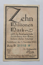 Notgeld Zehn Millionen Mark