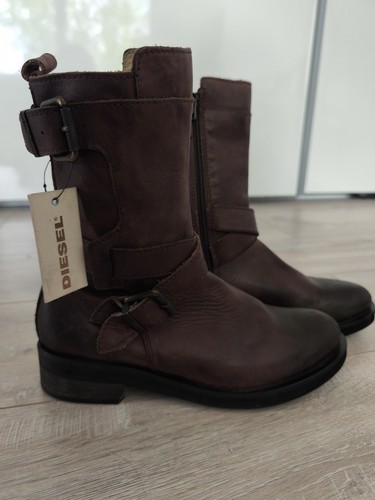 Diesel neue lederstiefel - diesel,,