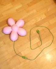 Blumenlampe rosa, Wandlampe