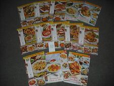 13 Koch-Rezeptbeilagen aus Zeitschriften, kalorienarm, Veggie-Hits, Party-Snacks