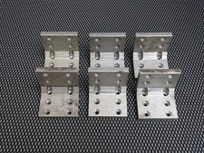 6x Winkel Winkelverbinder Eckverbinder Aluprofil 80x80 #Z7