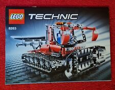 Original Lego® Technic 8263 Bauanleitung BA Bauplan Technics Schneeraupe