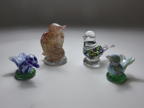 Glasfiguren sammlung pinguin - glasfiguren,