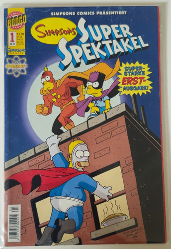 Simpsons comics super - simpsons,