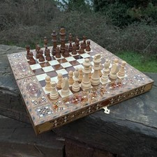 Backgammon Schachspiel 3in1