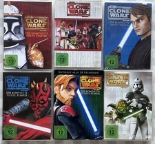Star Wars:The Clone Wars Staffel Season 1+2+3+4+5+6 *DVD Set Komplett 6 Staffel 