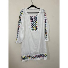 120% Lino Tunika Kleid Gr. 42