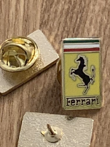 Ferrari emaille anstecknadel - ferrari,