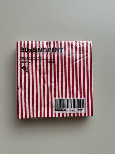 Red white stripes - red,