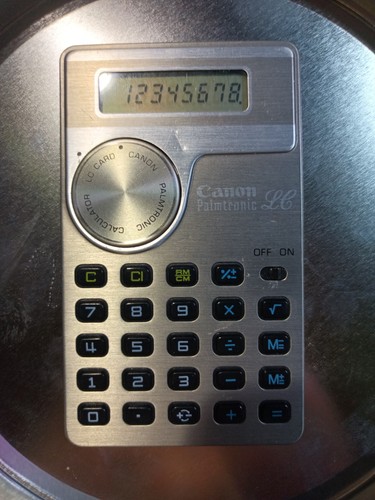 Canon palmtronic lc6 - canon,