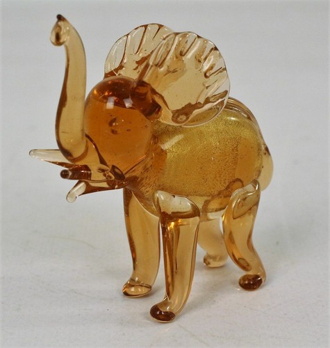 Lauscha glasfigur elefant - glasfigur,