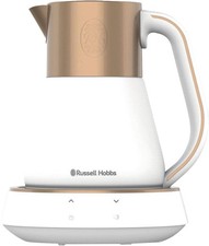 Russell Hobbs Calm Wasserkocher Glas-Kupfer Aussteller