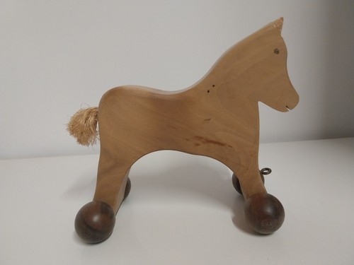 Holzpferd pferdchen deko - pferdchen,