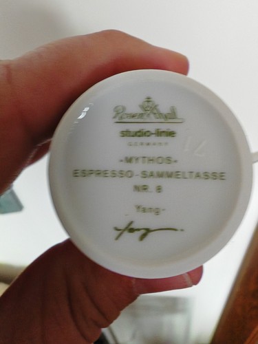 Rosenthal espresso sammeltasse - rosenthal,
