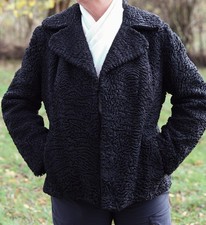 Schwarze Persianerjacke