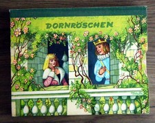 Kubasta - Dornröschen - Märchen Pop Up Buch Artia Prag 1972  sehr gut