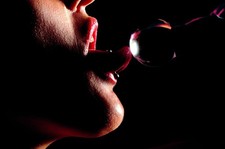 Aktfoto vor Schwarz,  Nude