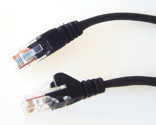 Patch kabel schwarz kurz - 0,3m, patch-kabel