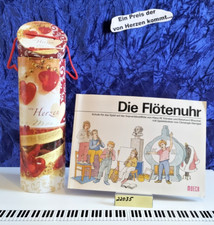 "Die Flötenuhr".  Schule für das Spiel auf der Sopranblockflöte