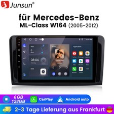 Carplay Autoradio Für Benz ML W164 GL X164 Android 14 GPS Nav WIFI DAB BT 6+128G