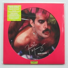 Freddie Mercury 'Never Boring' Numbered Picture Disc LP Album 2019 Copies Queen