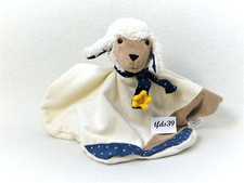 Sterntaler Schaf Stanley beige blau mit Sterne Kuscheltuch Schmusetuch (T203)