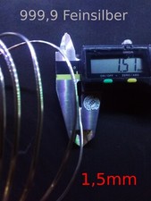 Silberdraht 999,9 Fein Silber