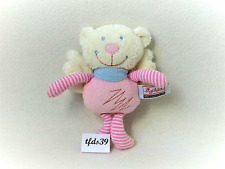 Sigikid Bär Engel Bumbeidschi Schutzengel rosa weiß Teddy Stofftier (T203)