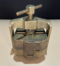 Küvettenpresse massiv Messing