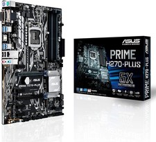 ASUS Prime H270-Plus Mainboard Sockel 1151 Intel H270 4x DDR4 6. & 7. Intel Gen.