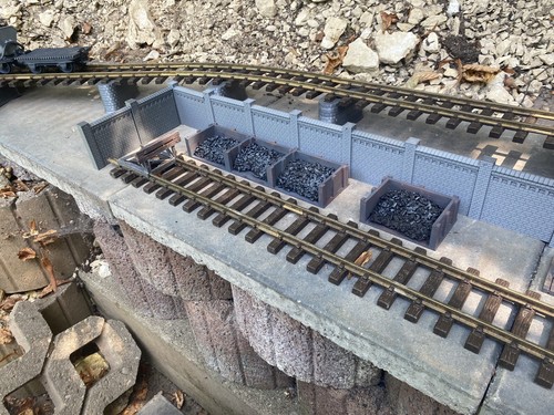 Lgb gartenbahn stützmauer - gartenbahn,