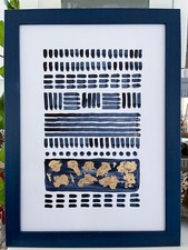 Original Gemälde Bild Wabi