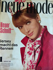 altes Modeheft Neuer Schnitt v. 1966 + Schnittmuster Karnevalskostüme