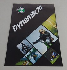 Prospekt Puch Maxi + S / M 50 Racing + Jet / MC 125 & 175 incl. GS etc. von 1974