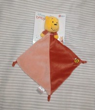 ? Winnie the Pooh ? Disney Baby Bär Schmusetuch rot rosa gelb Kuscheltuch 