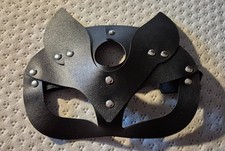 Halloween Teufel oder Fuchs Maske Schwarz