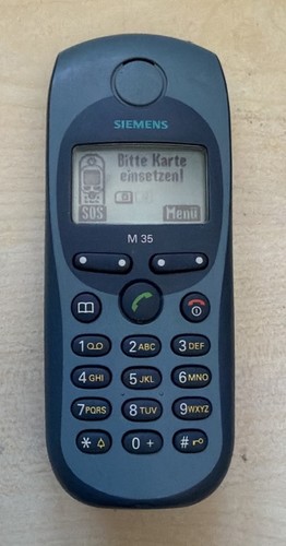 Siemens m35 blau - m35, volle