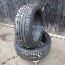2x 225/45R18 95Y Sommerreifen Michelin Pilot Sport 4 ZP RSC DOT 2019