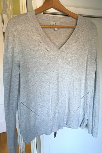 Damen strickpullover grau - damen,