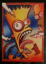 Bart Simpson Simpsons Mania Panini Sammelkarte