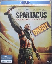 Spartacus Gods of the Arena Uncut Steelbook Blu Ray