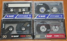  Konvolut BASF Chrome Super Quality II 90 Ferro Extra I 60 Chrome Extra II 90