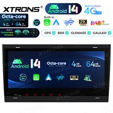 XTRONS 8,8" Autoradio Für AUDI A4 B6 B7 S4 Android 14 4G+64GB DSP GPS Gyroskop